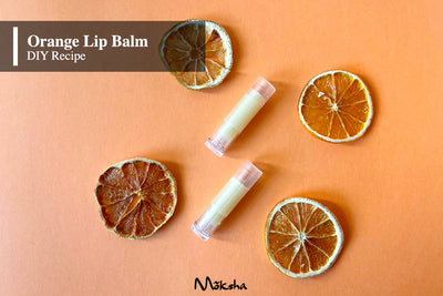Orange Lip Balm Recipe I DIY Lip Balm